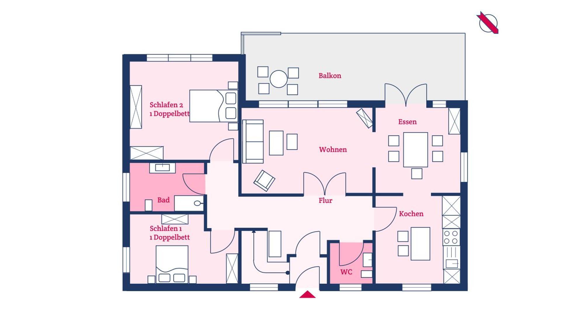 Hues Waalnoed Wohnung 1 Wyk auf Föhr Extérieur photo